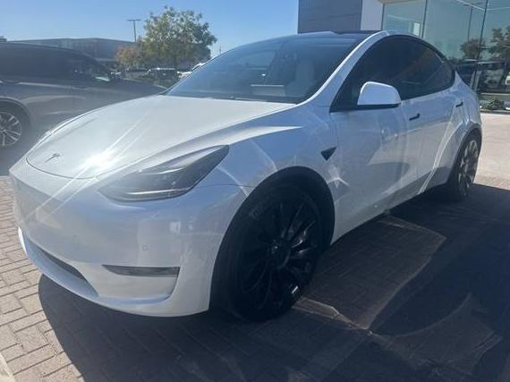 TESLA MODEL Y 2022 7SAYGDEF6NF487011 image